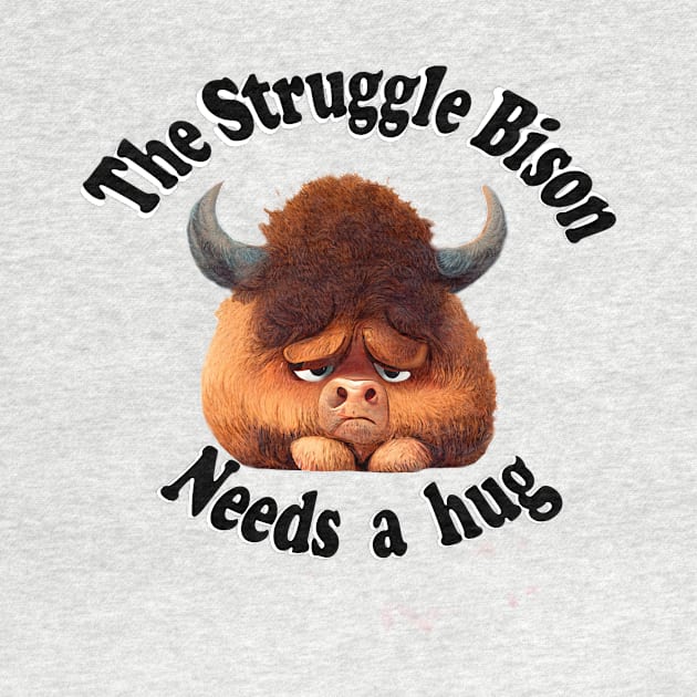 Stuggle Bisons need hugs too by The Struggle Bison